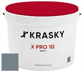Краска X Pro 10 X Krasky матовая краска для стен и потолков цвет NCS S 5010-B10G 