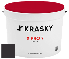 Краска X Pro 7 X Krasky матовая краска для стен и потолков цвет IN-704 