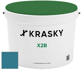 Краска X2B X Krasky глубокоматовая краска для потолков цвет NCS S 4040-B10G 