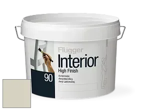 Краска Flugger Interior High Finish 90 акриловая глянцевая эмаль цвет NCS S 1505-G90Y 