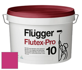 Краска Flugger Flutex Pro 10 матовая моющаяся краска цвет RAL 4010 