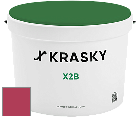 Краска X2B X Krasky глубокоматовая краска для потолков цвет NCS S 1575-R10B 