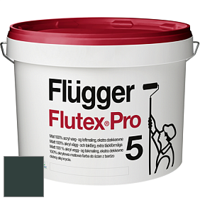 Краска Flugger Flutex Pro 5 матовая краска цвет RAL 6012 