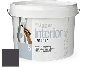 Краска Flugger Interior High Finish 5 матовая акриловая краска-грунт цвет NCS S 8010-R50B 