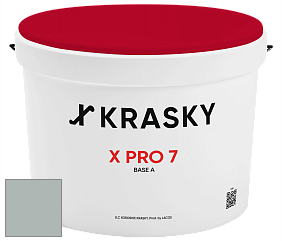 Краска X Pro 7 X Krasky матовая краска для стен и потолков цвет 5545 