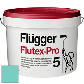 Краска Flugger Flutex Pro 5 матовая краска цвет NCS S 1040-B60G 