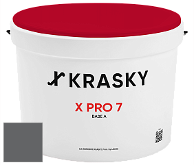 Краска X Pro 7 X Krasky матовая краска для стен и потолков цвет IN-717 