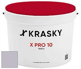 Краска X Pro 10 X Krasky матовая краска для стен и потолков цвет NCS S 2010-R50B 