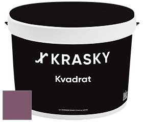 Краска X2B Kvadrat X Krasky матовая краска для потолков глубокого чёрного цвета цвет NCS S 5030-R30B 