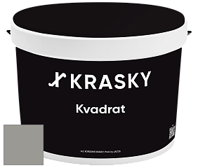Краска X2B Kvadrat X Krasky матовая краска для потолков глубокого чёрного цвета цвет IN-708 
