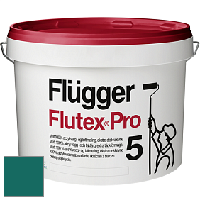Краска Flugger Flutex Pro 5 матовая краска цвет NCS S 5040-B60G 