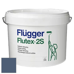 Краска Flugger Flutex 2S глубоко матовая краска цвет NCS S 6020-R80B 