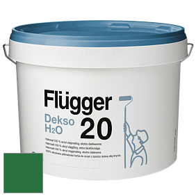 Краска Flugger Dekso H2O 20 полуматовая краска цвет RAL 6001 