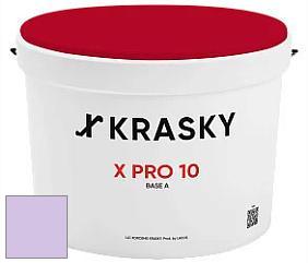 Краска X Pro 10 X Krasky матовая краска для стен и потолков цвет NCS S 0530-R50B 