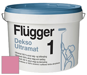 Краска Flugger Dekso 1 ультраматовая краска цвет NCS S 1050-R20B 