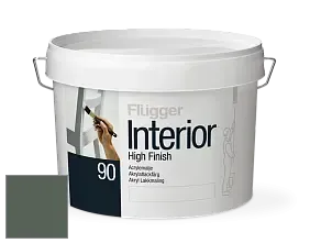Краска Flugger Interior High Finish 90 акриловая глянцевая эмаль цвет NCS S 7010-G10Y 