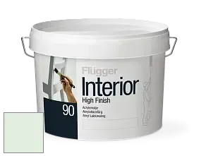 Краска Flugger Interior High Finish 90 акриловая глянцевая эмаль цвет NCS S 0510-G10Y 