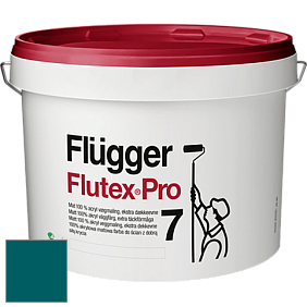 Краска Flugger Flutex Pro 7 матовая краска цвет NCS S 5540-B20G 