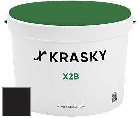 Краска X2B X Krasky глубокоматовая краска для потолков цвет RAL 8022 