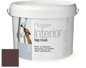 Краска Flugger Interior High Finish 5 матовая акриловая краска-грунт цвет NCS S 7020-R 