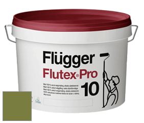 Краска Flugger Flutex Pro 10 матовая моющаяся краска цвет NCS S 4050-G50Y 