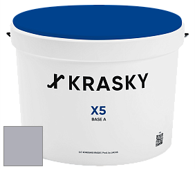 Краска X5 X Krasky матовая краска для стен и потолков цвет 5474 