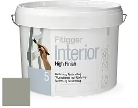 Краска Flugger Interior High Finish 5 матовая акриловая краска-грунт цвет NCS S 4005-G50Y 