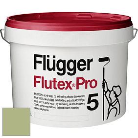 Краска Flugger Flutex Pro 5 матовая краска цвет NCS S 2030-G40Y 