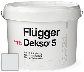 Краска Flugger Dekso 5 матовая краска цвет 5482 