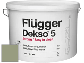 Краска Flugger Dekso 5 матовая краска цвет 4527 