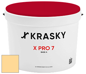 Краска X Pro 7 X Krasky матовая краска для стен и потолков цвет 1345 