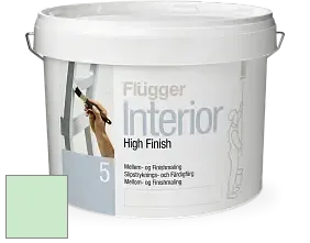 Краска Flugger Interior High Finish 5 матовая акриловая краска-грунт цвет NCS S 0520-G10Y 