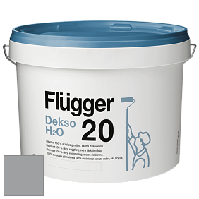 Краска Flugger Dekso H2O 20 полуматовая краска цвет RAL 7004 