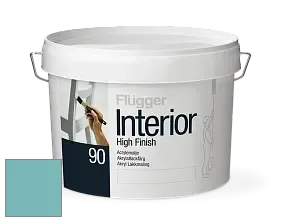Краска Flugger Interior High Finish 90 акриловая глянцевая эмаль цвет NCS S 2030-B40G 