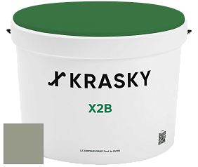 Краска X2B X Krasky глубокоматовая краска для потолков цвет NCS S 4010-G50Y 