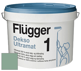 Краска Flugger Dekso 1 ультраматовая краска цвет NCS S 3020-G 