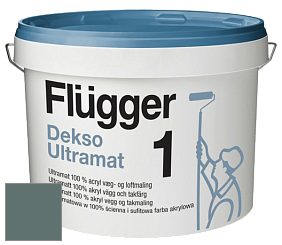 Краска Flugger Dekso 1 ультраматовая краска цвет NCS S 6010-B70G 