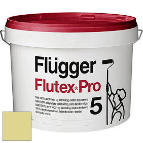 Краска Flugger Flutex Pro 5 матовая краска цвет NCS S 1030-G80Y 