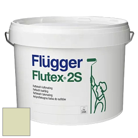 Краска Flugger Flutex 2S глубоко матовая краска цвет NCS S 1015-G60Y 