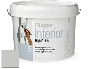Краска Flugger Interior High Finish 5 матовая акриловая краска-грунт цвет 5333 