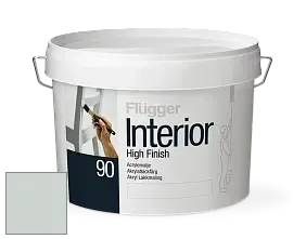 Краска Flugger Interior High Finish 90 акриловая глянцевая эмаль цвет NCS S 1505-B80G 