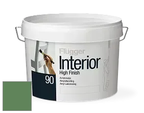 Краска Flugger Interior High Finish 90 акриловая глянцевая эмаль цвет NCS S 4040-G20Y 