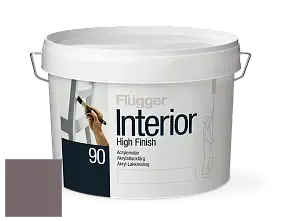 Краска Flugger Interior High Finish 90 акриловая глянцевая эмаль цвет NCS S 6010-R10B 