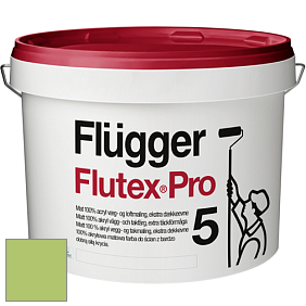 Краска Flugger Flutex Pro 5 матовая краска цвет NCS S 1050-G40Y 