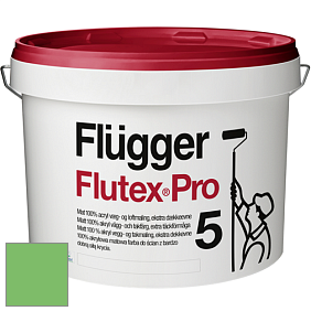 Краска Flugger Flutex Pro 5 матовая краска цвет NCS S 1060-G20Y 