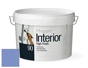Краска Flugger Interior High Finish 90 акриловая глянцевая эмаль цвет 2456 