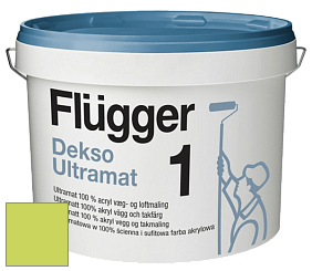 Краска Flugger Dekso 1 ультраматовая краска цвет NCS S 0560-G50Y 