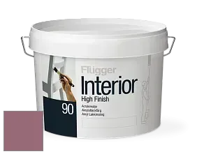Краска Flugger Interior High Finish 90 акриловая глянцевая эмаль цвет NCS S 4030-R20B 