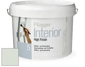Краска Flugger Interior High Finish 5 матовая акриловая краска-грунт цвет NCS S 0907-G20Y 