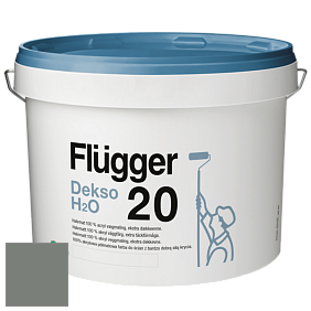 Краска Flugger Dekso H2O 20 полуматовая краска цвет 5558 